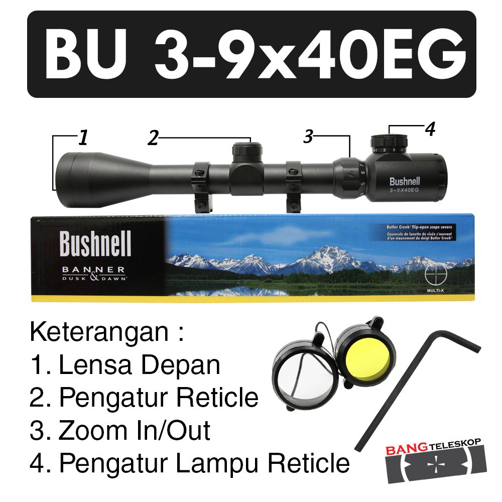 Teleskop BUSHNELL 3-9X40EG