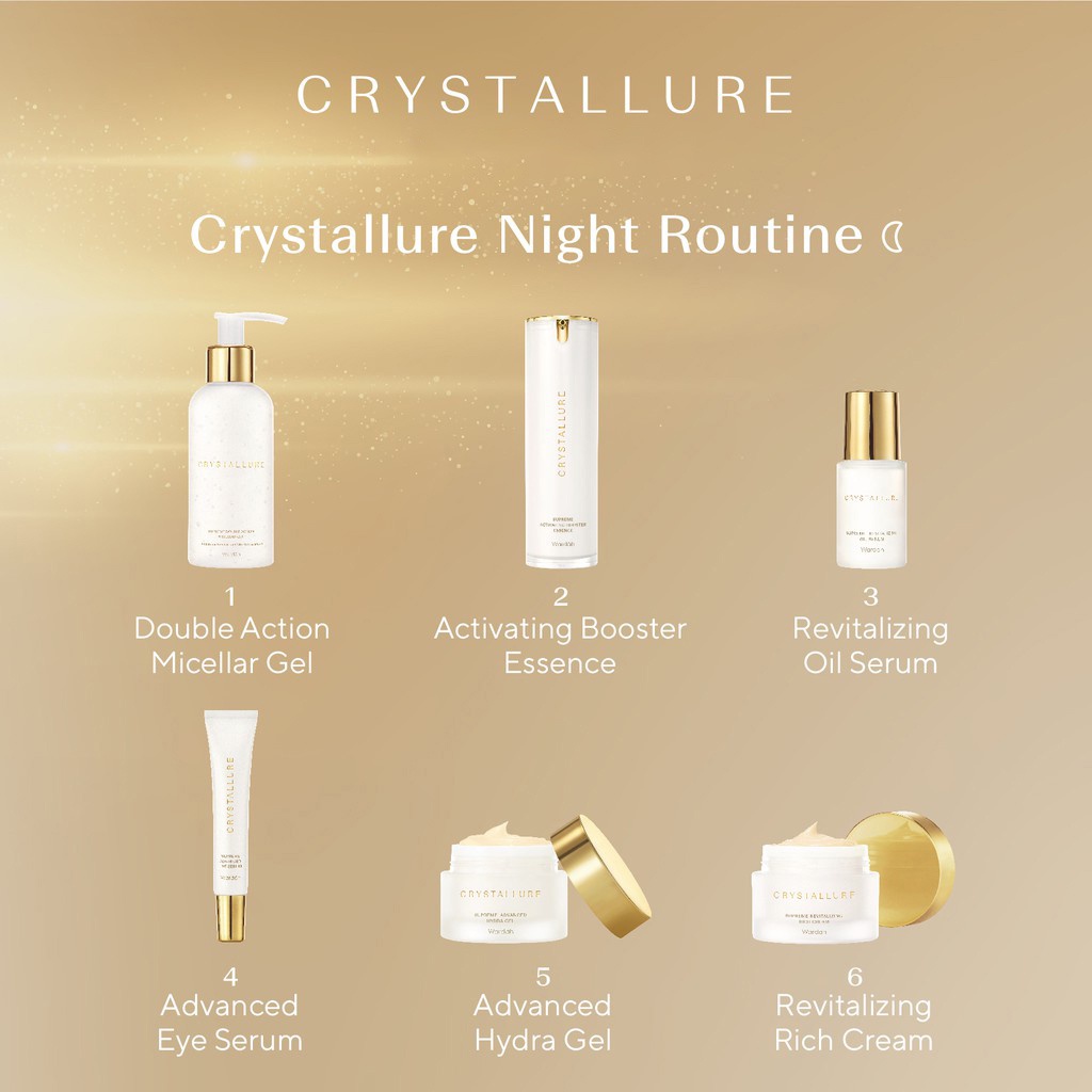 WARDAH Crystallure Superme Activating Booster Essence 30mL