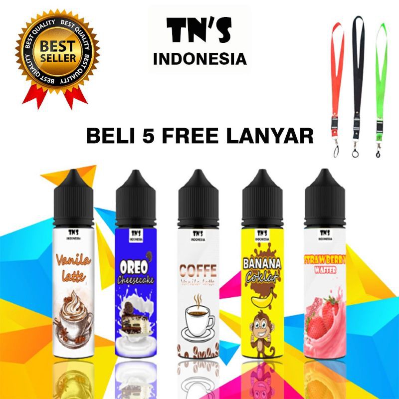 liquids 60ml TN'S bebas pilih rasa dan mantab.