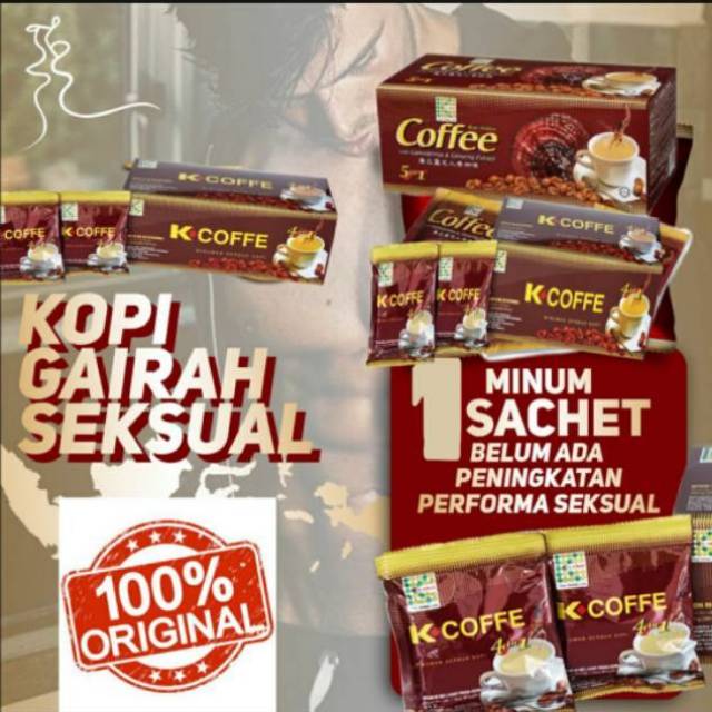 Kopi kuat // OriginaL produk K-Link 1 boks 20 sachet