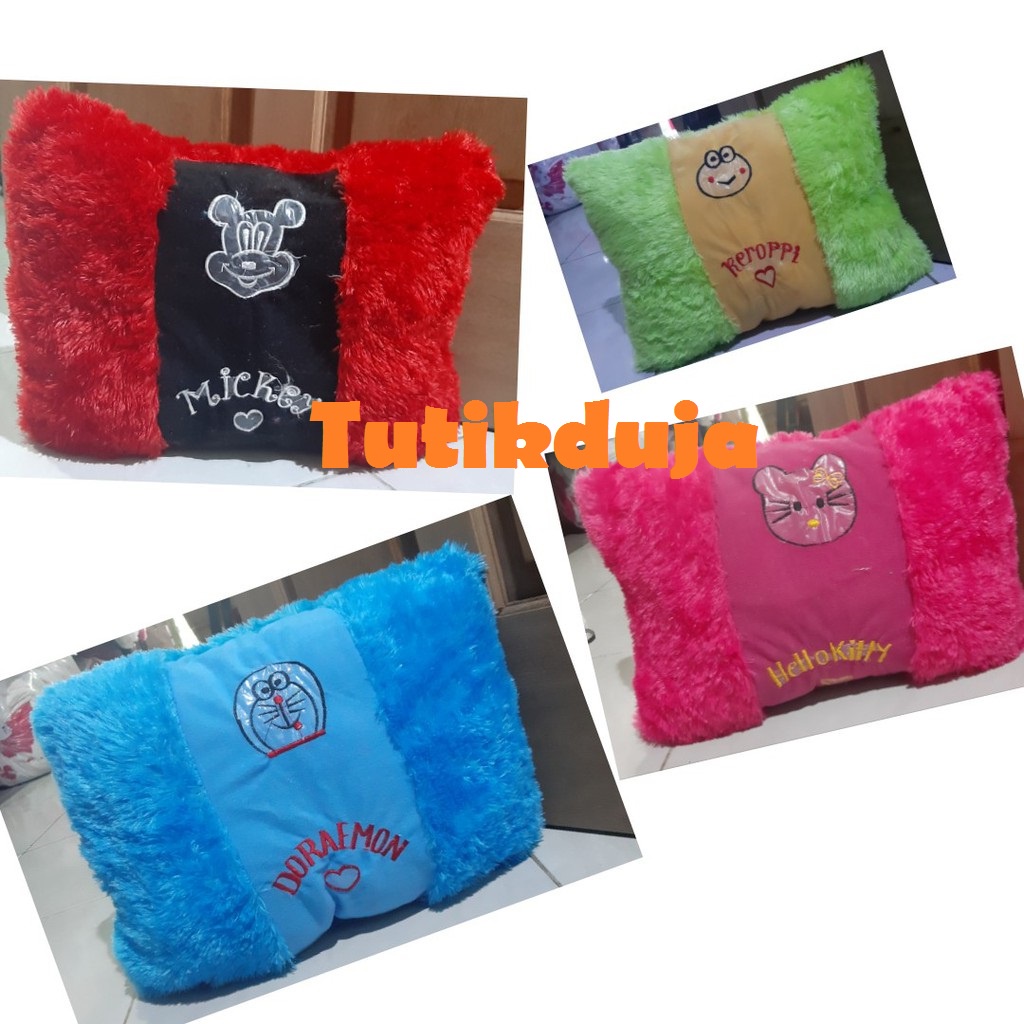 BANTAL BULU RASFUR PERSEGI KARAKTER