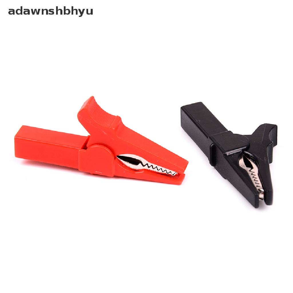 Adawnshbhyu 4Pcs Klip Buaya 55mm+4mm banana plug test probe plug Kabel Klip