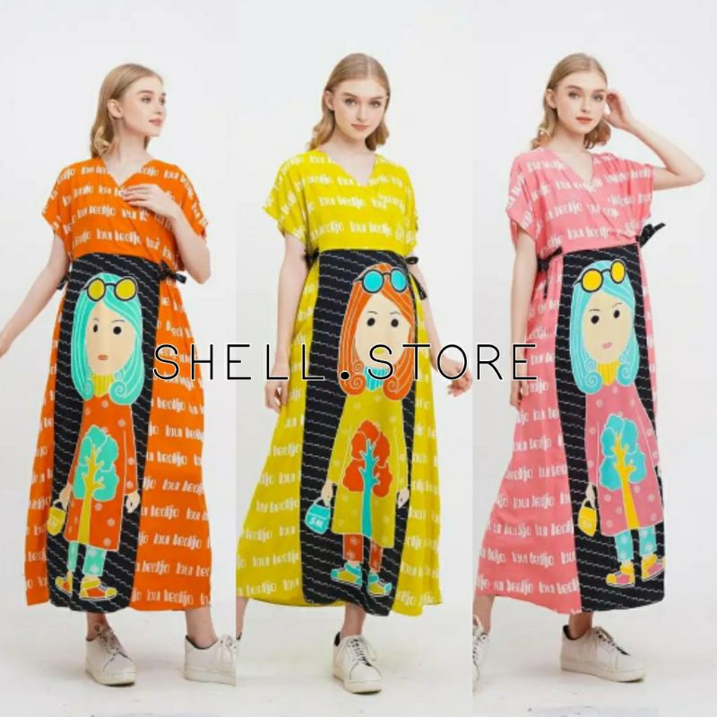 KEIKO SEKDRESS Daster Panjang Premium Daster Santai Daster Cantik Daster Kekinian Daster BEST SELLER