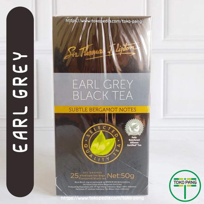 

(BISA COD) Lipton Earl Grey Black Tea BERKUALITAS Kode 229