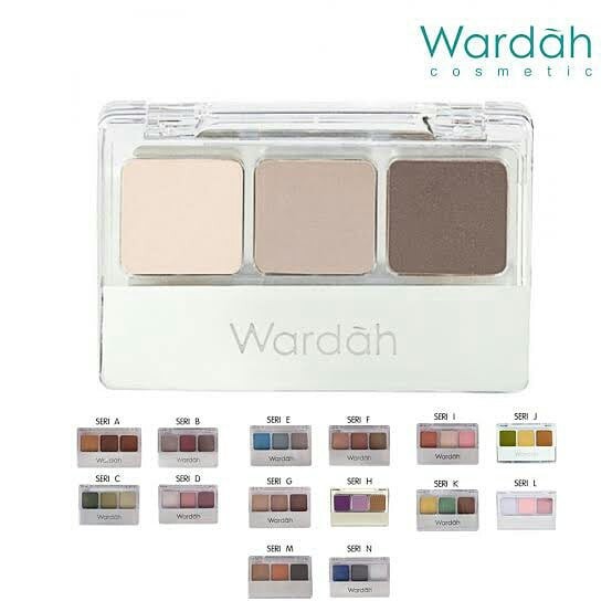 ❤ BELIA ❤ Wardah Eyeshadow Series | Classic Nude Colors Eye Shadow | Passionate | A - M Series 3.3g