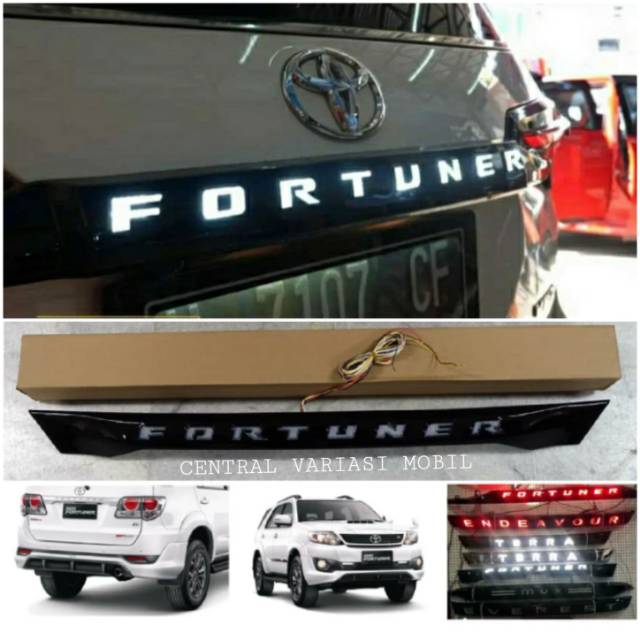 Led Trunk Lid Grand Fortuner 2012 - 2015 nyala 2 Fungsi