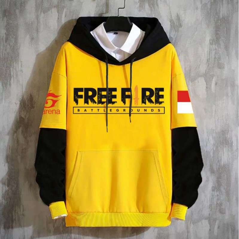 COD//DS//SWEATER HODDIE FREE FIRE XL