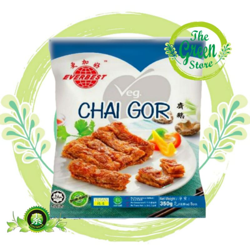 

Chai Gor Everbest 350g/daging bebek vegan