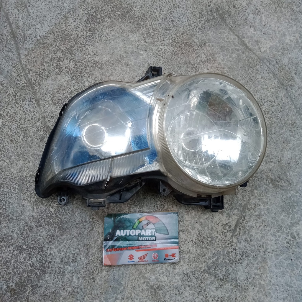 Reflektor depan kaca lampu Tiger revo tirev pc original copotan murah ori