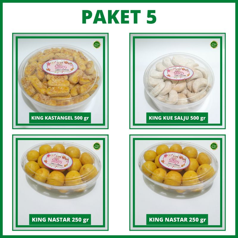 

(PAKET 5) KUE KERING 4 TOPLES