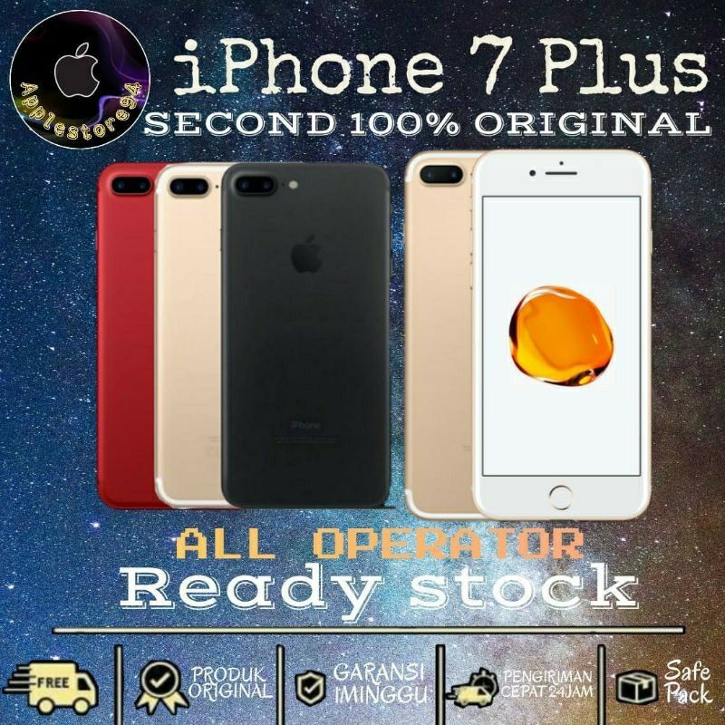 Apple 7 plus 32GB/128GB/256GB second 100% original