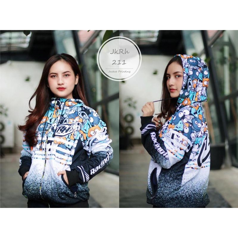 Jaket Racing Hell jkrh 211 original