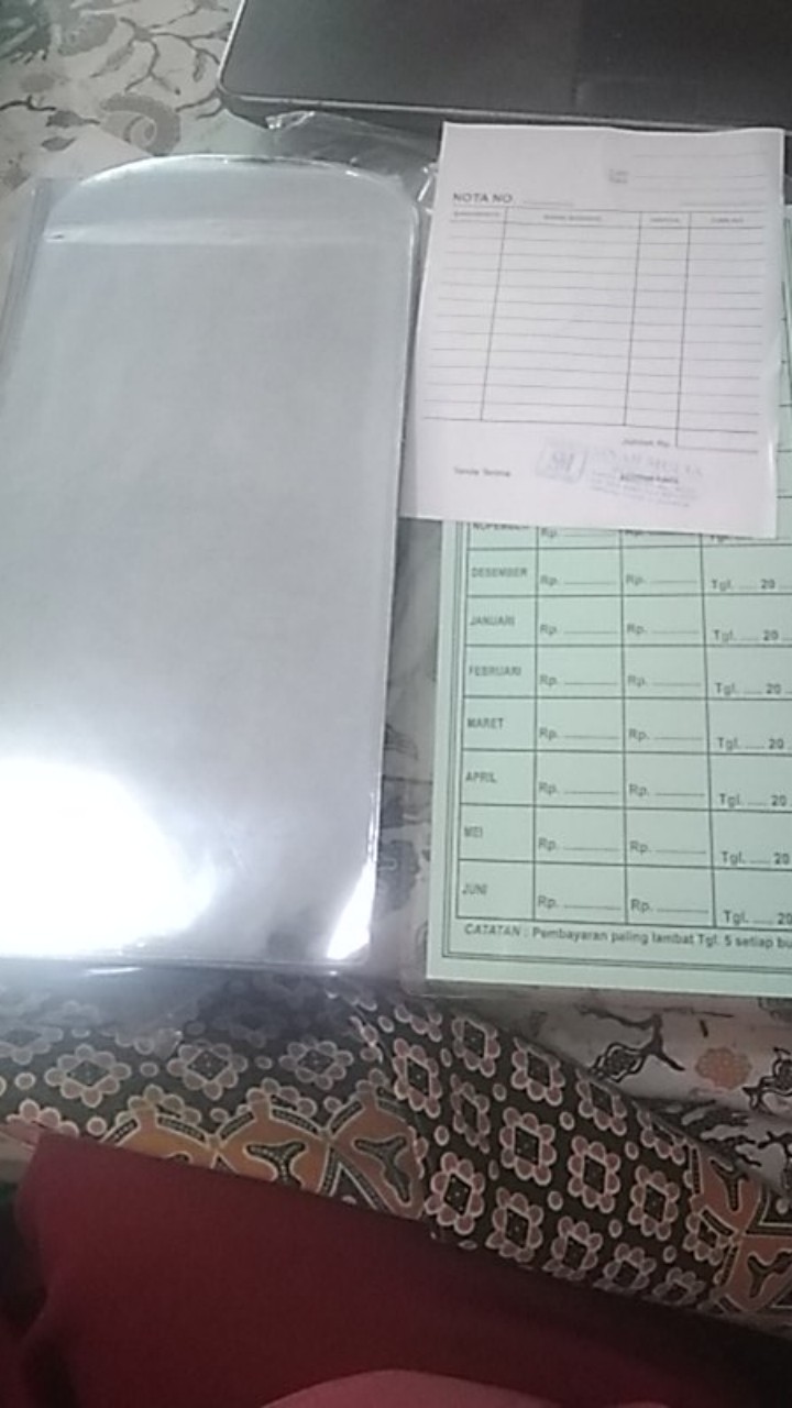 Plastik Mika Dengan Penutup Spp 12x23