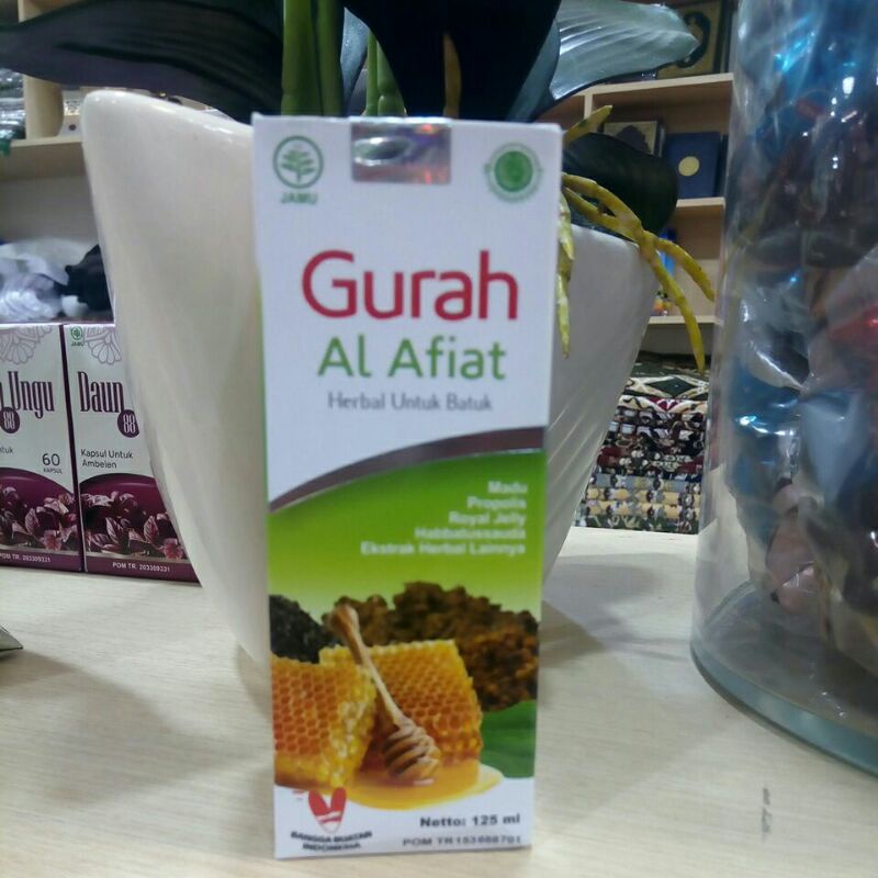 

Madu Gurah Alfiat obat herbal untuk flu dan batuk