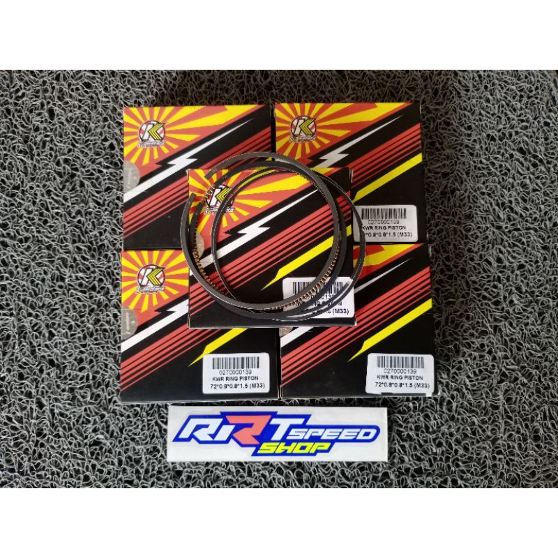 Ring piston kawahara 72mm 72 RIK RACING