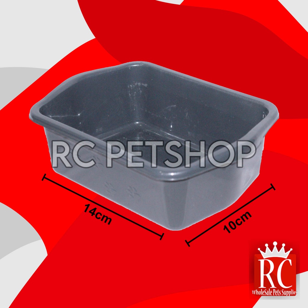 Cat Litter Box Kotak Bak Pasir Kucing Tempat Pup Kucing