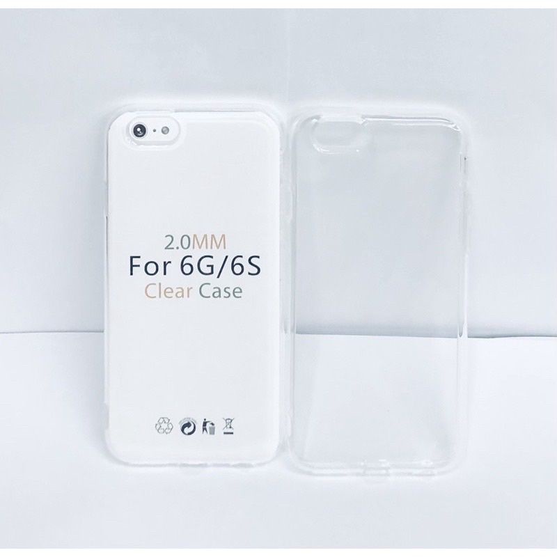 iPhone 6 6s 6s+ 7 7+ 8 8+ SE SE2 Softcase HD Ultra Clear Soft Case Silicone Cover Bening 6 Plus 7 Plus 8 Plus