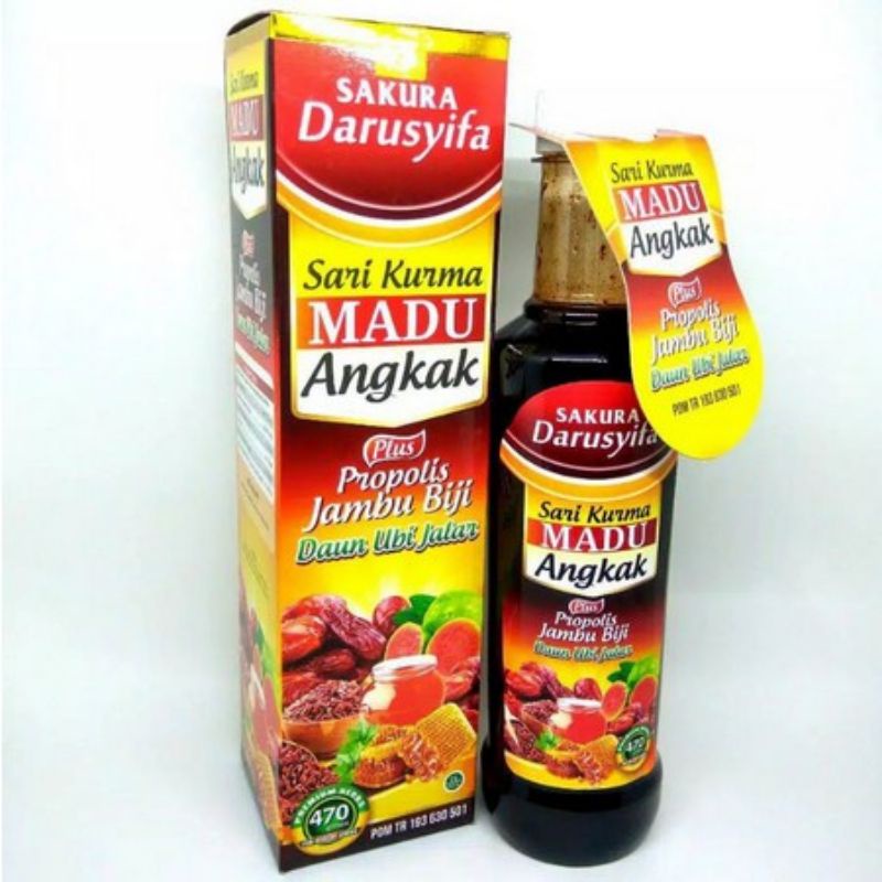 

Sari Kurma Madu Angkak Darusyifa 470gram