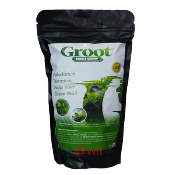 GROOT MAGIC GROW Media Tanam pupuk Paludarium Terrarium WABIKUSA AQUASCAPE