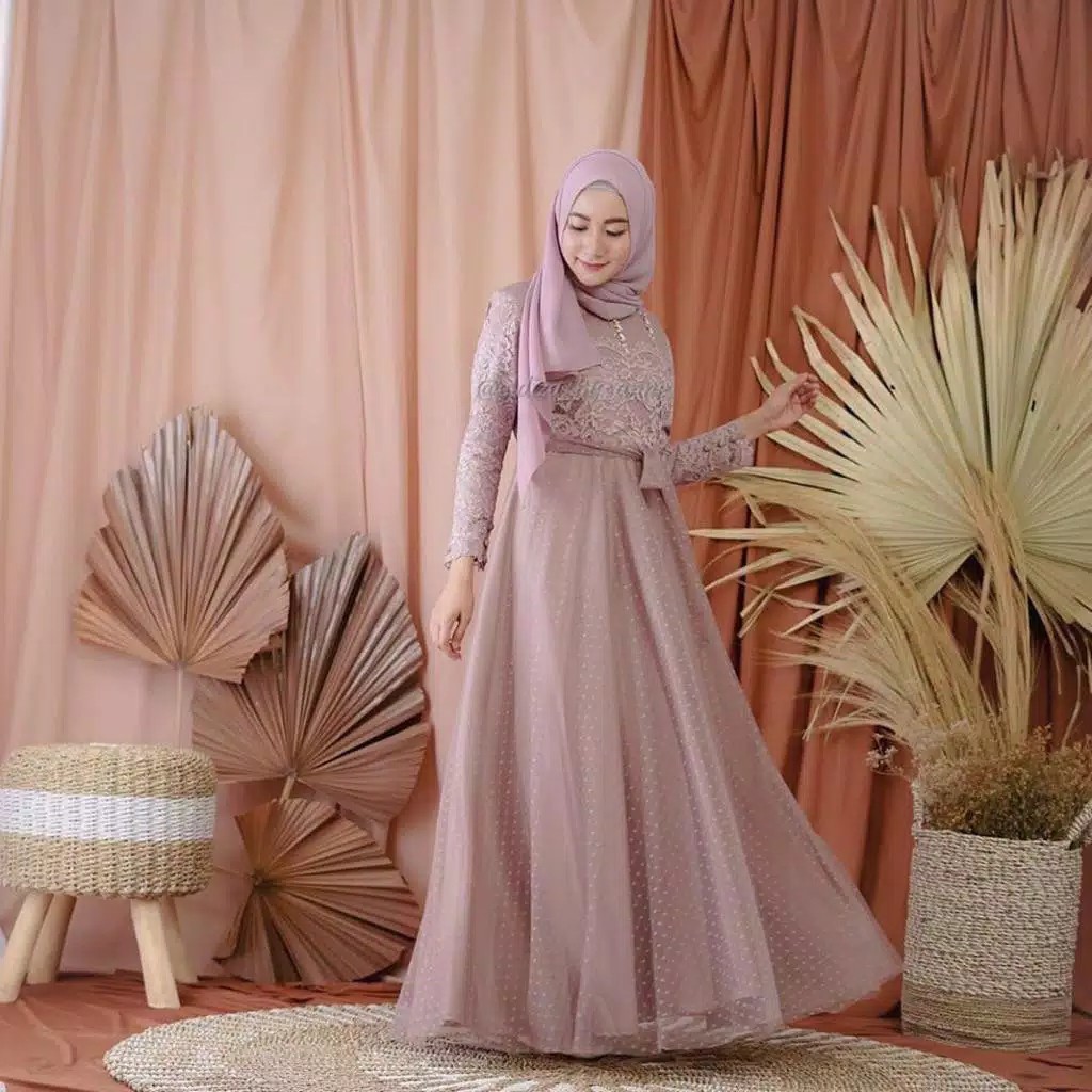 DISKON MELIZA DRESS - FLOTTILICIOUS / DRESS MUSLIM / GAMIS MUSLIM / GAMIS MURAH / GROSIR BAJU NLINE