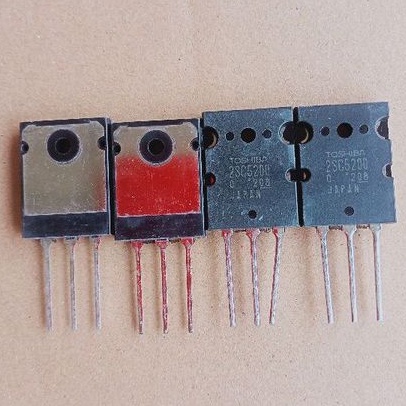 TRANSISTOR TOSHIBA 2SC5200-2SA1943 TR FINAL ORI JAPAN MENGKILAP