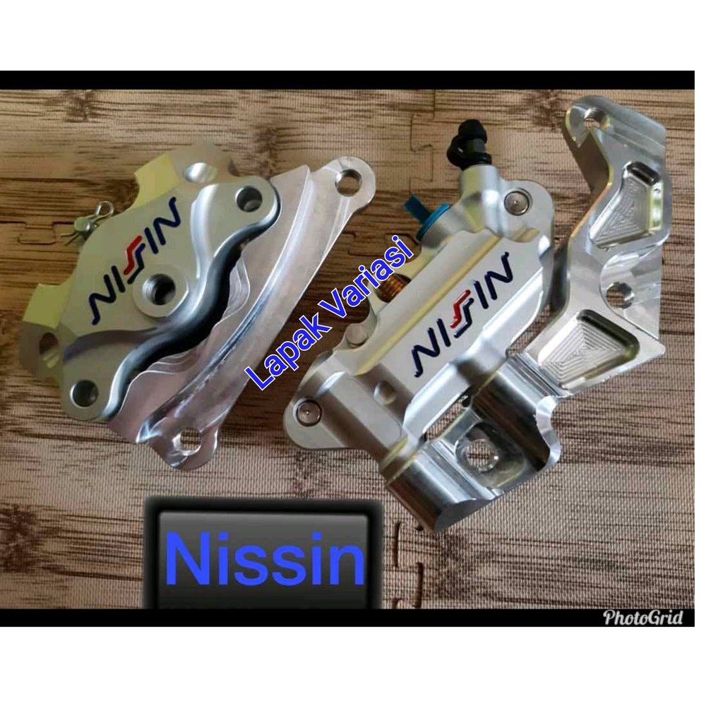Kaliper Nmax Nissin 1set Depan Belakang Breket Kaliper Nmax mki5