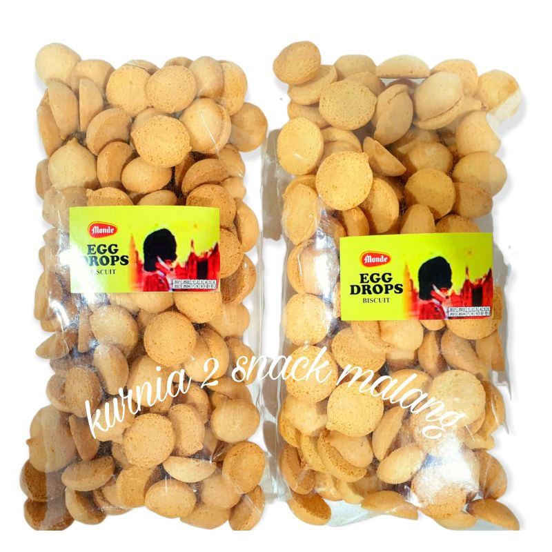 Monde EggDrop 250gr/EggBall/SnackKiloan/SnackOri/SnackLos/Camilan/KueLebaran/KueNatal/Parcel