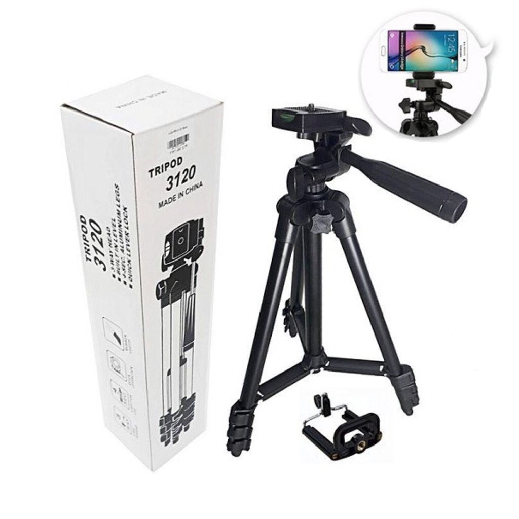 PROMO Tripod Kamera/HP / Ada Holder U/ Tripod for Camera phone 3110 / 3120 BLACK