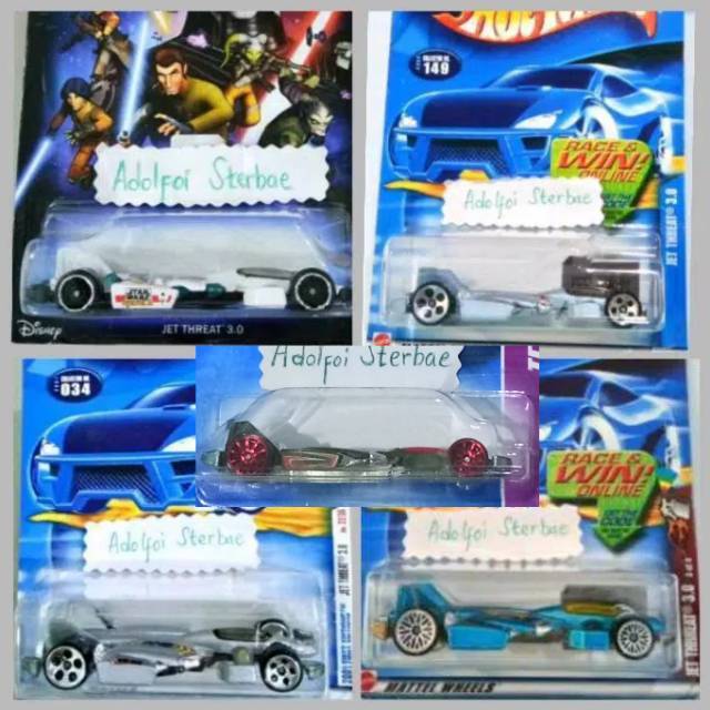 hot wheels jet threat 3.0 2000