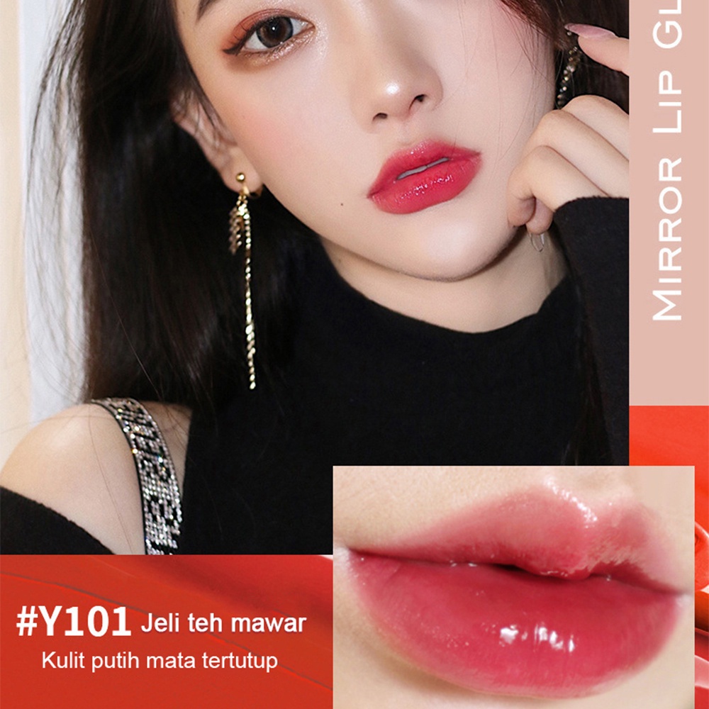 Ready Stock! YZS lip gloss matte matte velvet lipstik lip glaze lip gloss pelembab lipstik