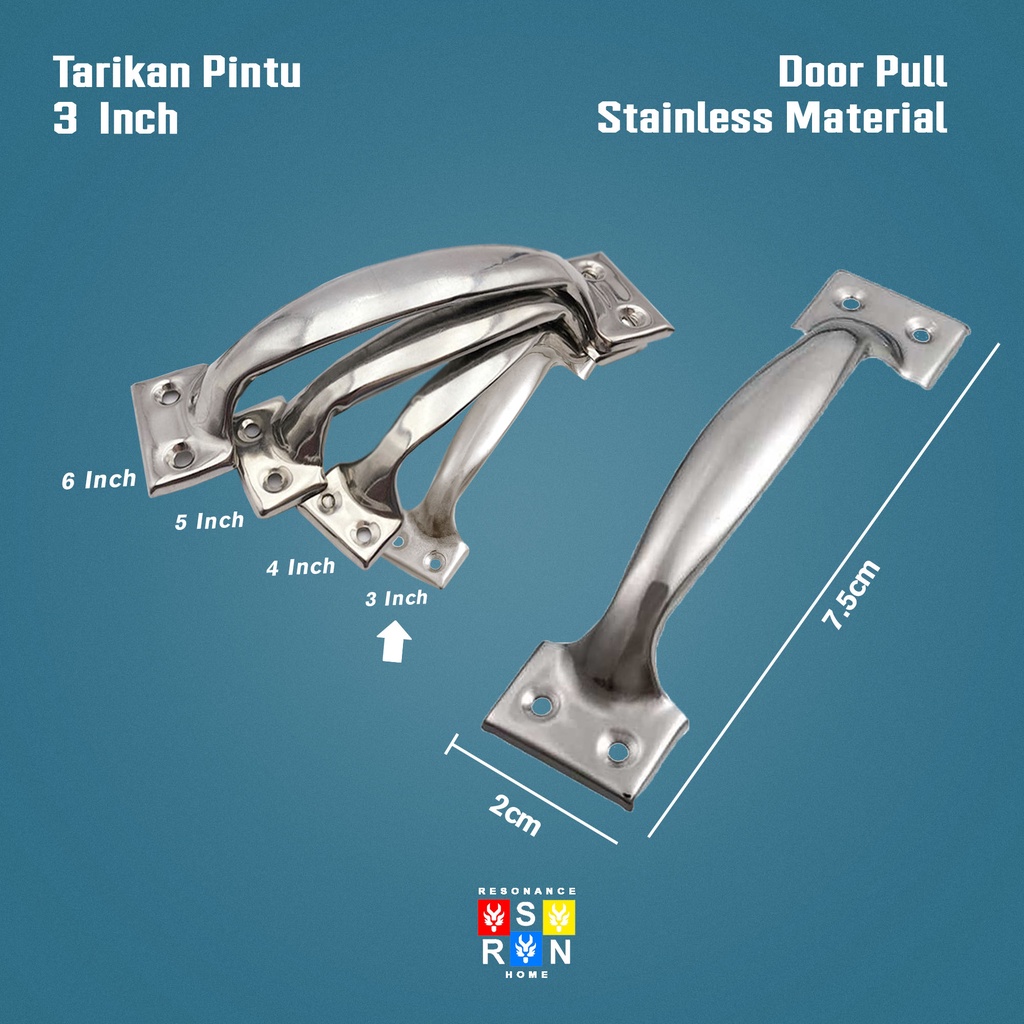 Tarikan Laci 3 Inch 9 / Gagang Laci Resonance Home