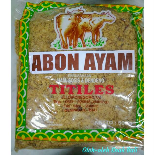 

Abon Ayam Titiles 500gr