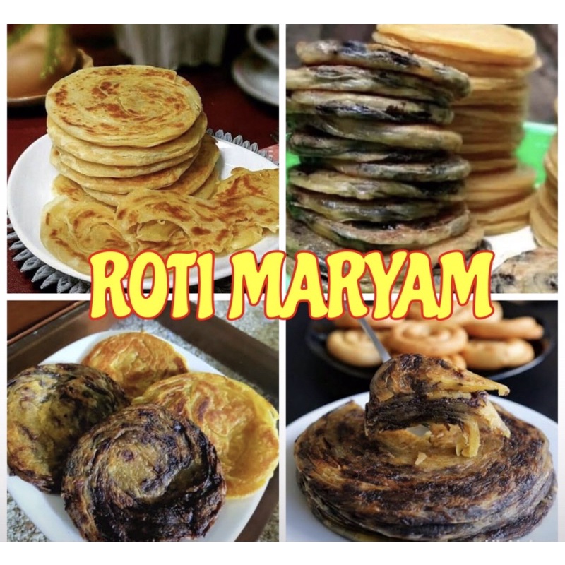 

Roti Maryam / Roti Canai per pack isi 10 pcs