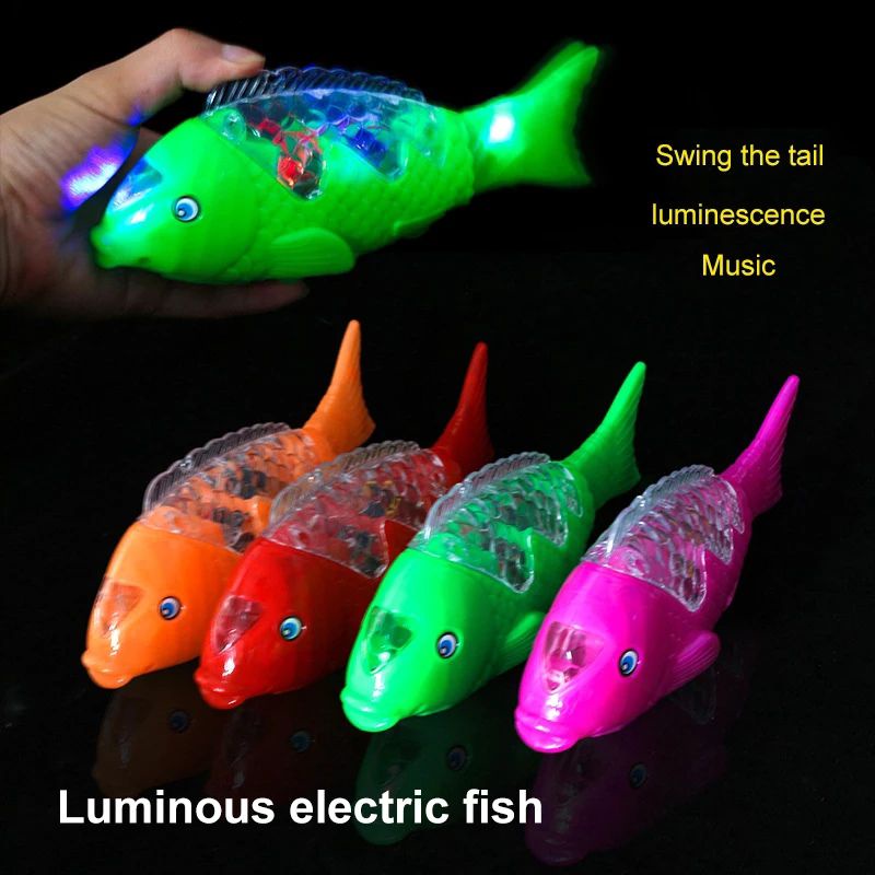 Mainan Ikan Hidup Elektrik Simulation Fish Educational Toys