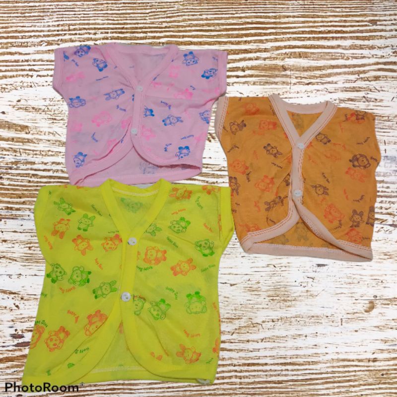 termurah baju bayi lusinan  0-6bulan baju kutung tanpa lengan, perlengkapan bayi baru lahir
