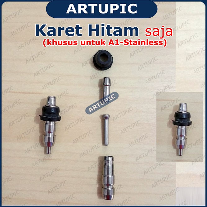 KARET nipple stainless HANYA KARET nya saja tanpa nipple untuk cadangan atau pengganti yang rusak