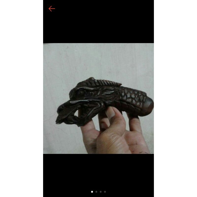 GAGANG PISAU UKIR NAGA