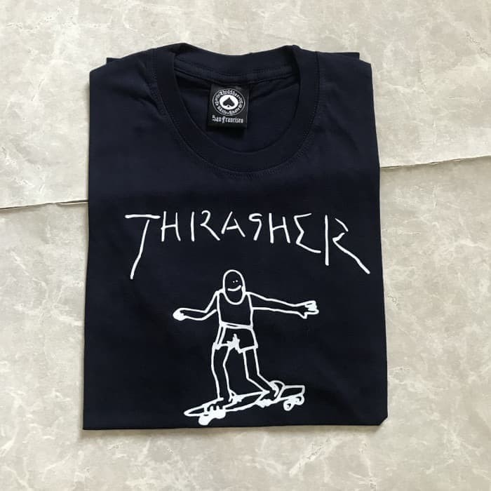 Thrasher Magazine Gonz Cartoon Tshirt / ThrasherMagazine Tee - ORI