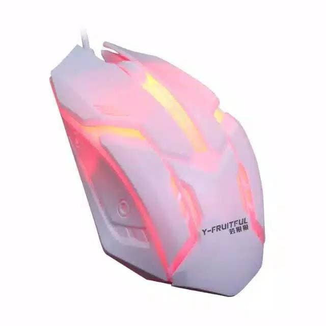 Wow Mouse Gaming Led / Mouse Kabel Usb / Mouse Gaming Free Mousepad Logi Bagus