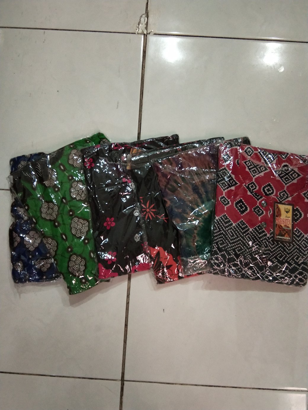 Daster  Gamis Batik Murah Ukuran  Jumbo Lengan Panjang Untuk Busui  Motif Wadimor