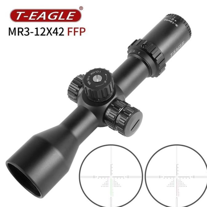 Teleskop T-Eagle Mr 3-12X42 Ffp Sfir Telescope Scope T-Eagle Sf