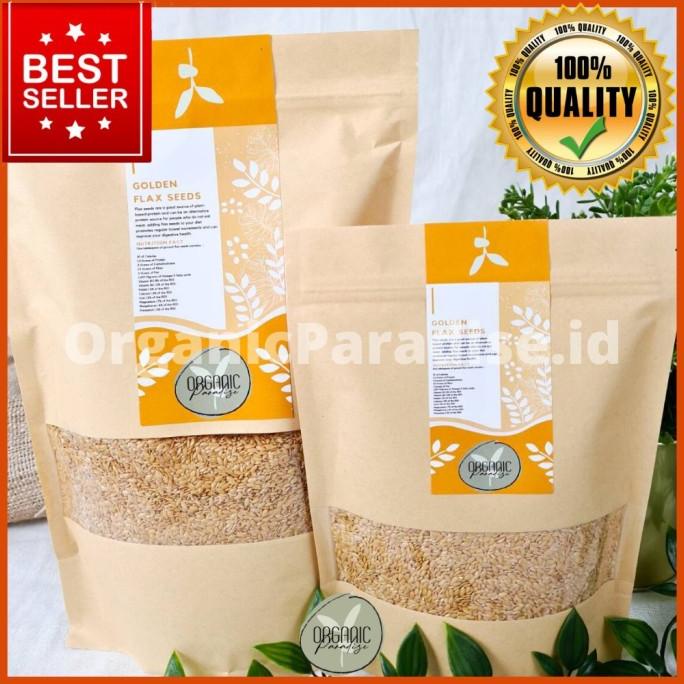 

TERMURAH Golden Flaxseed Organic Paradise 1 KG PREMIUM QUALITY AP099
