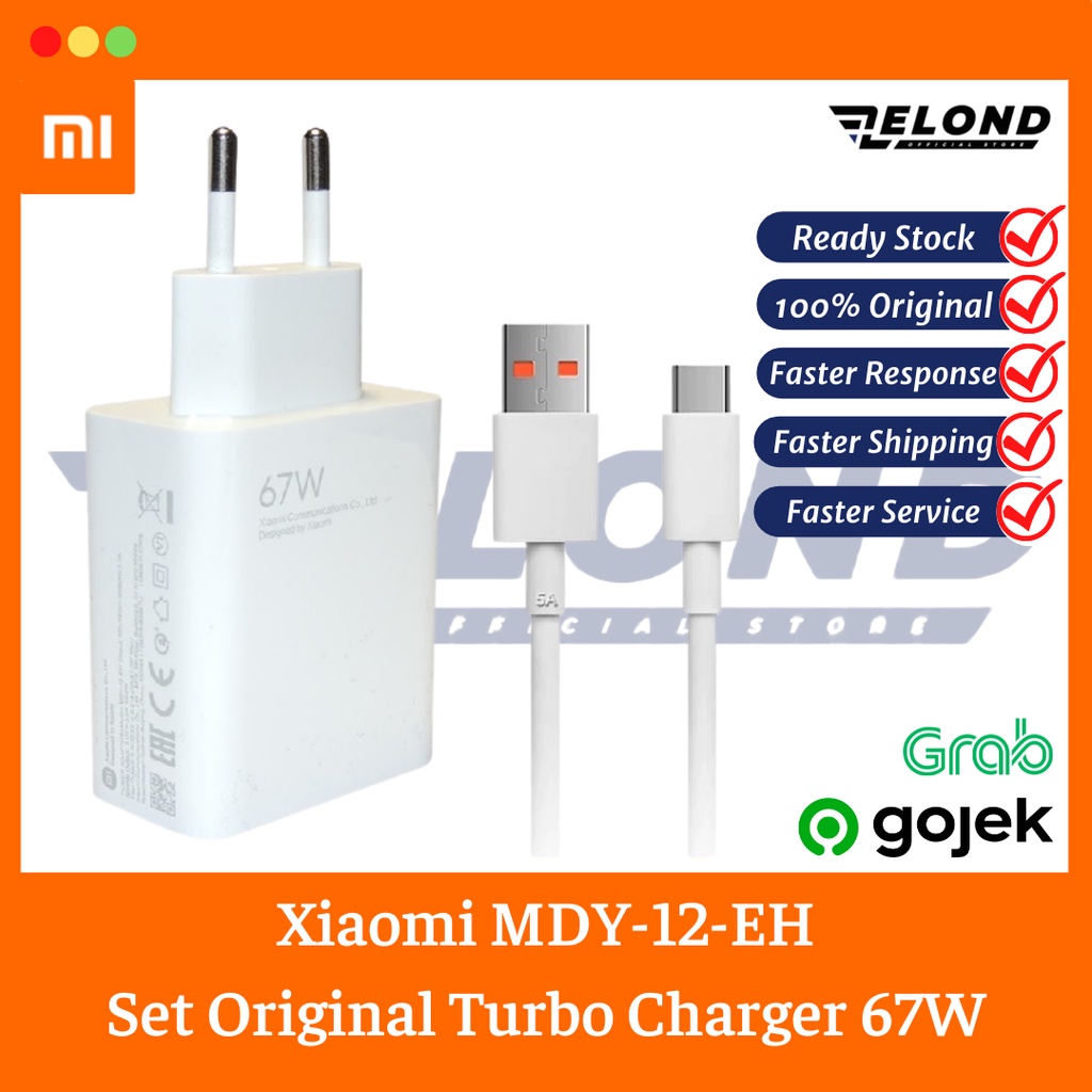 Charger Xiaomi 67W Turbo Charger MDY-12-EH Original EU