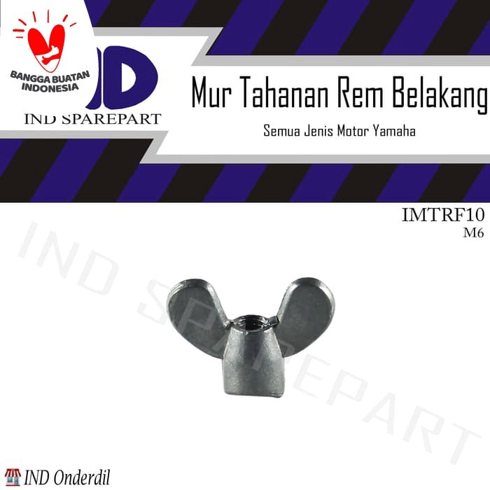 IND Onderdil Mur Kawat-Tiang-Lidi Tahanan Rem Belakang Jupiter-Z-MX/Vega-R-RR-ZR
