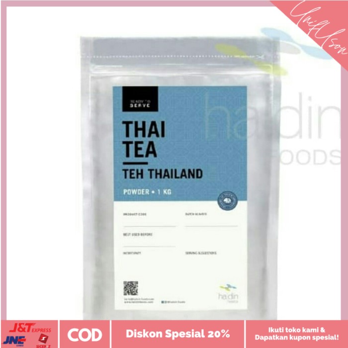 

⭐COD⭐ Thai Tea Powder Haldin Foods 1 kg