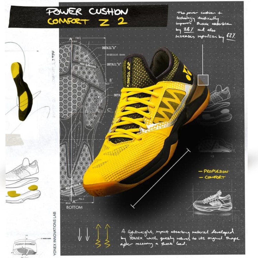 YONEX SHB COMFORT Z2 MENS SEPATU BADMINTON ORIGINAL