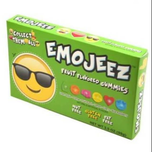 

Permen emojeez fruit flavored gummies permen emoji