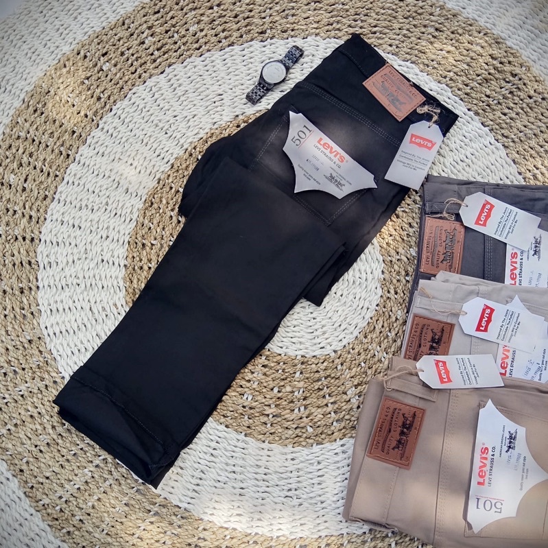 Celana Chinos Levis 501 Chinos PANJANG Impor Original Chinos Levis 501 Terbaru//Termurah