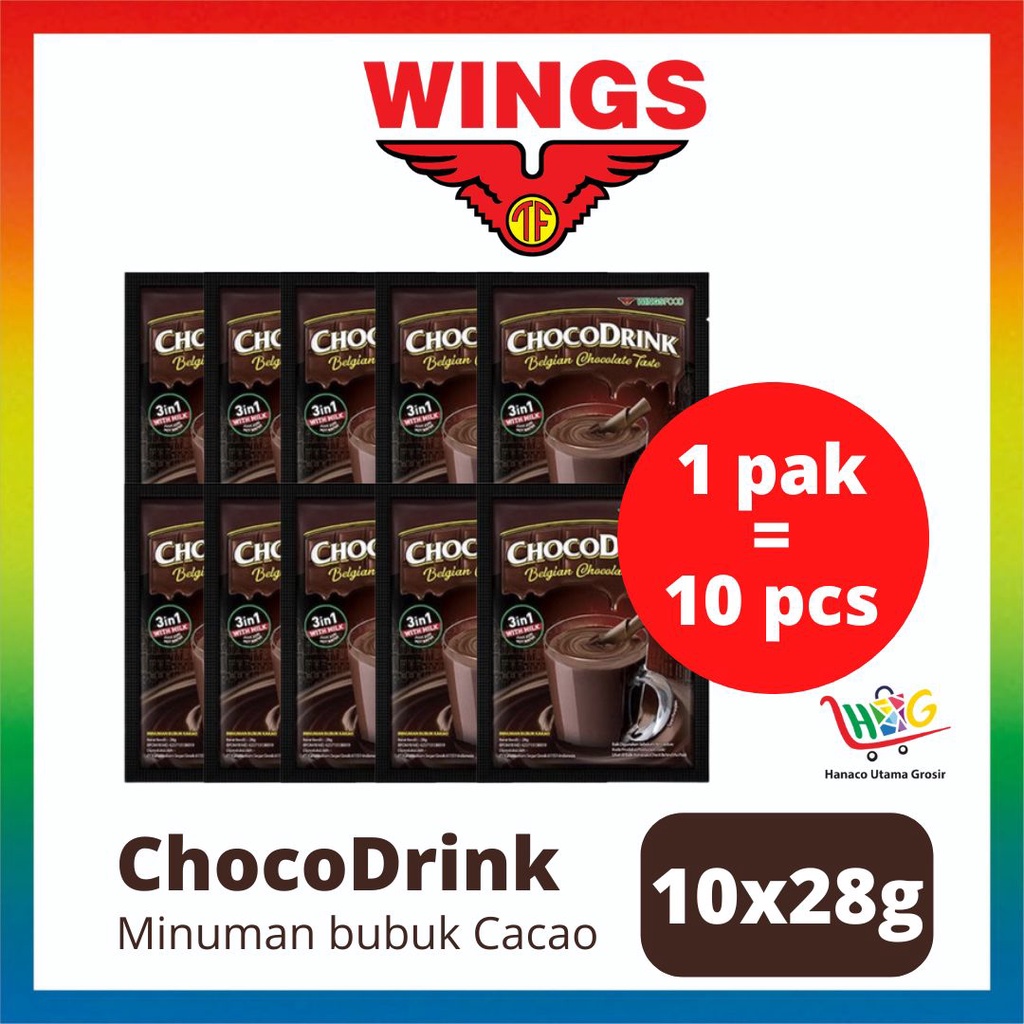 Chocodrink Powder Drink Choco 10 x 28g [ 1 RTG ]