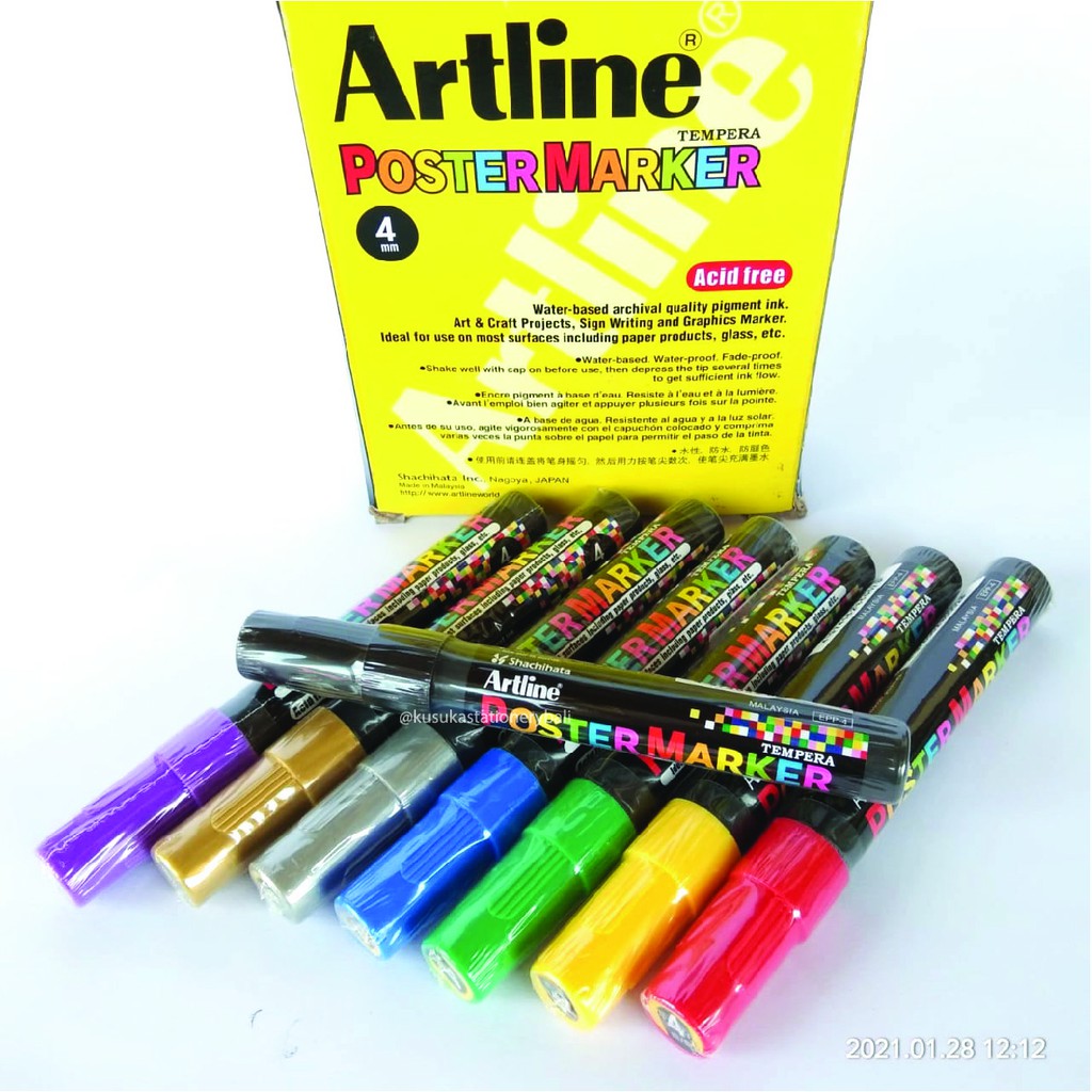 

Spidol Poster Marker ARTLINE EPP-4